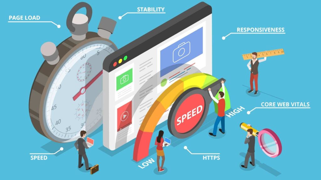 website's SEO performance